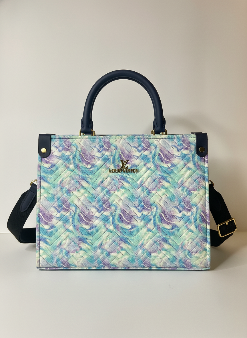 Azure Watercolor Tote