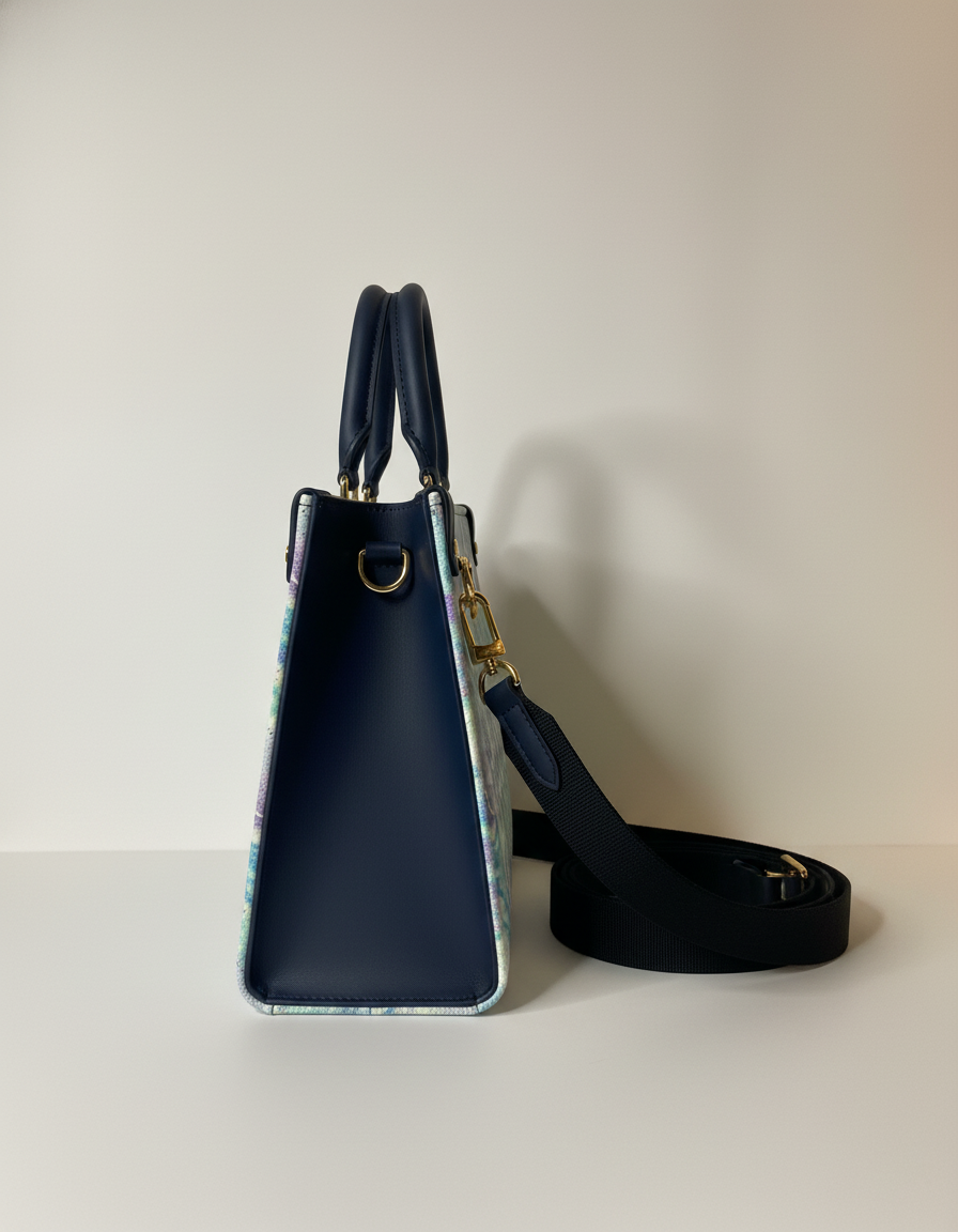 Azure Watercolor Tote