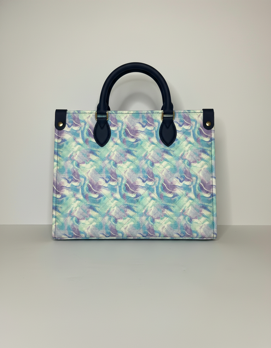 Azure Watercolor Tote