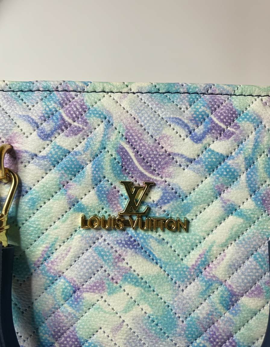 Azure Watercolor Tote